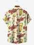 Men's Christmas Funny Graphic Short Sleeve Hawaiian Shirt